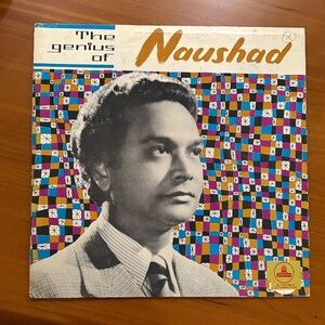 The Genius of Naushad Vinyl Record. He has been legendary figure in Indian film.